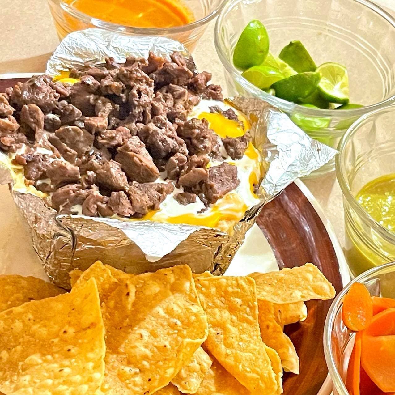 Papa Arrachera.