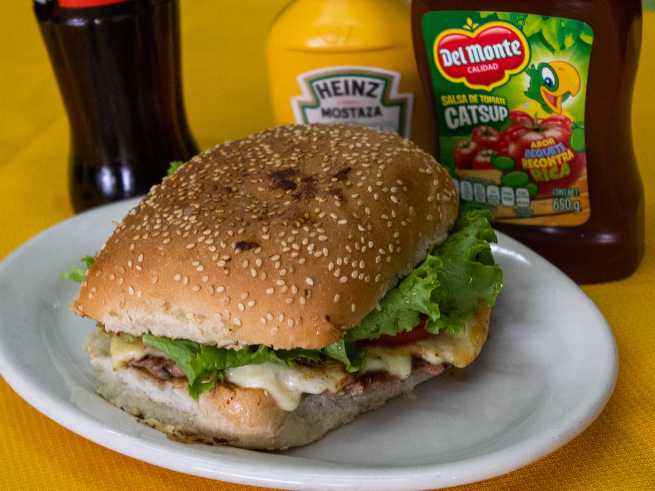 Hamburguesa de Pollo