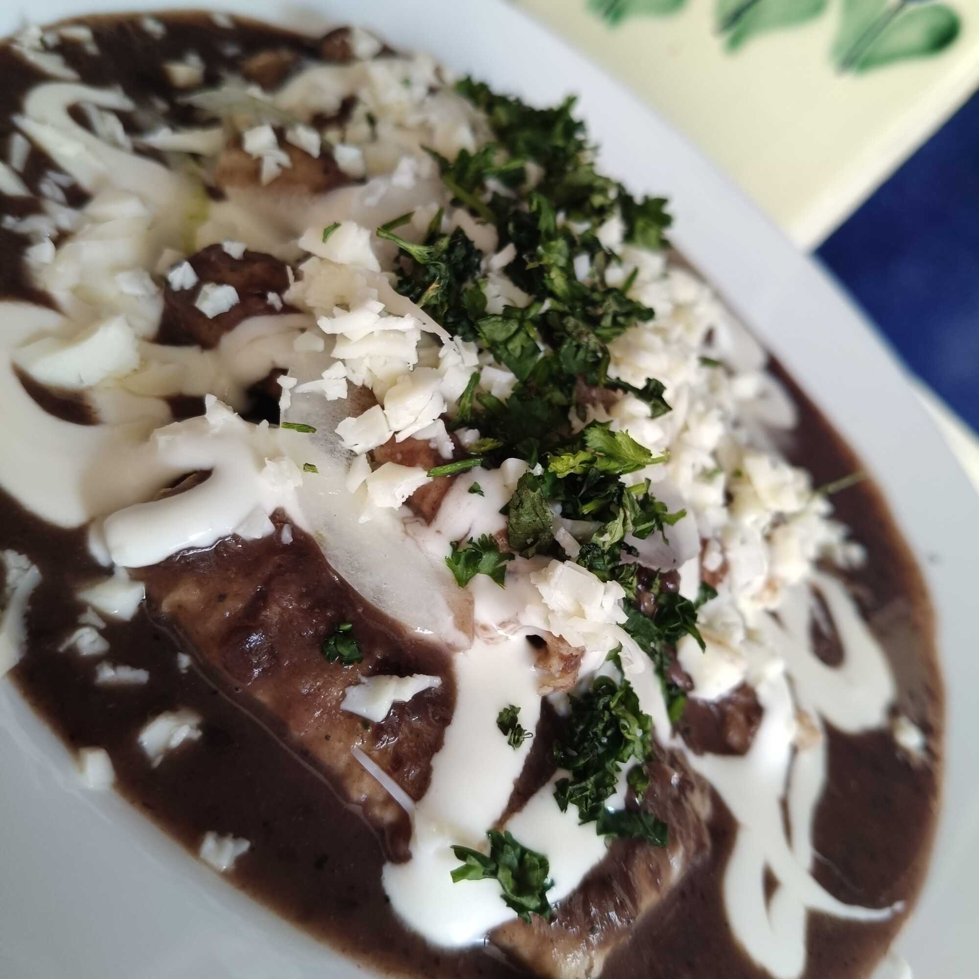 Enfrijoladas