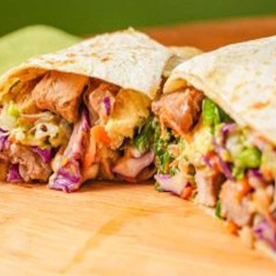 Wrap Burrito BBQ Delight