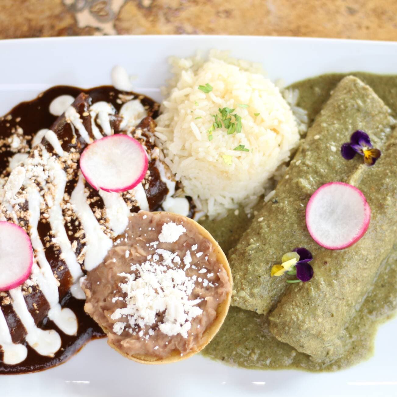 DUO DE ENCHILADAS
