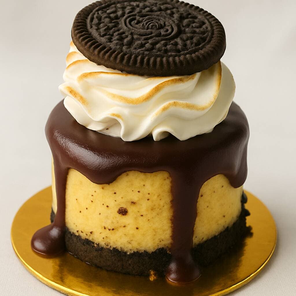 Cheesecake de Oreo