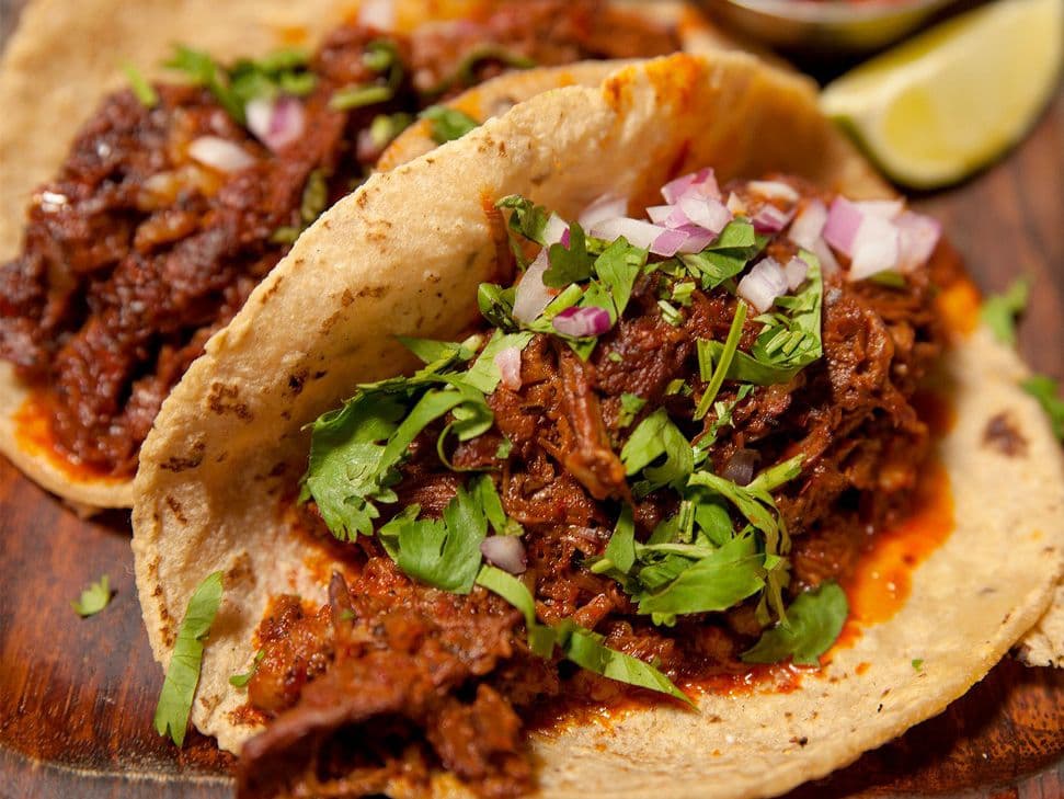 Taco de barbacoa el PROFE