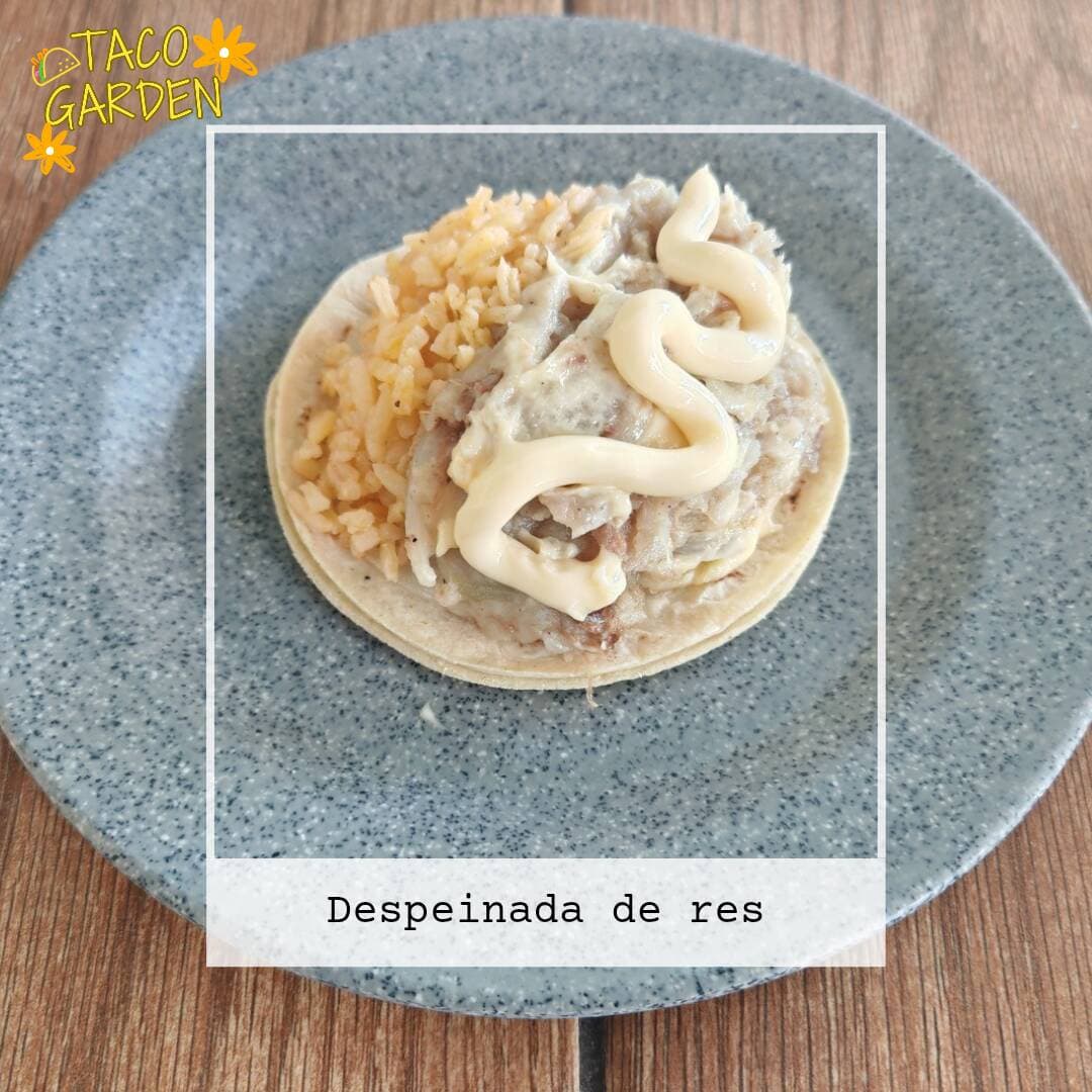 Taco de Despeinada de Res