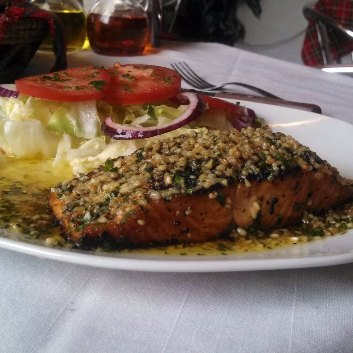 Salmone Aglio e Burro