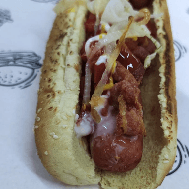 Hot Dog Bull Dog Sencillo
