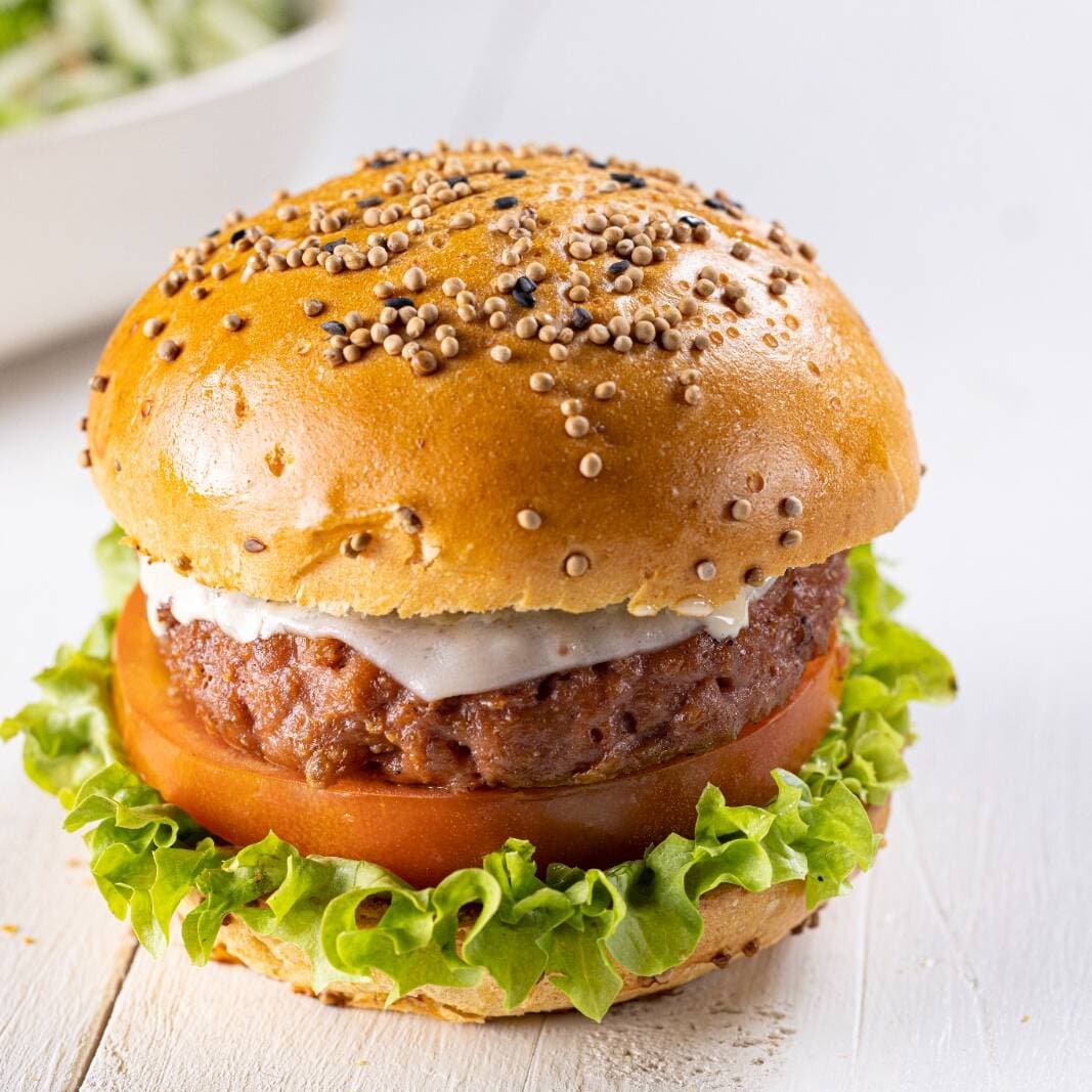 Beyond Vegan Burger Combo