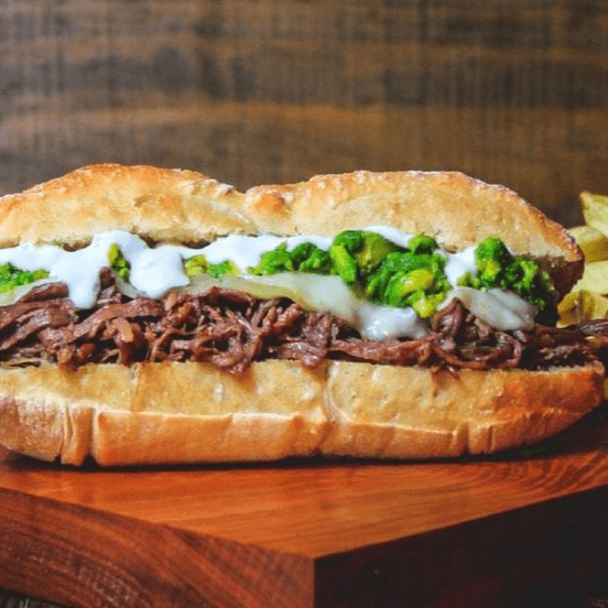 Sandwich Mechado + Papas Fritas