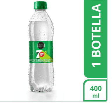 Gaseosa 7up 400ml