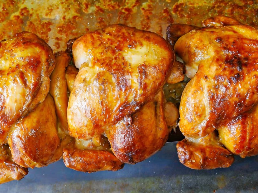 POLLO ROSTIZADO PIEL DORADA