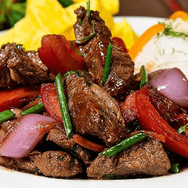 Lomo Saltado + Gaseosa