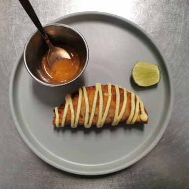 Empanada de Pulpo, Chorizo y Papa