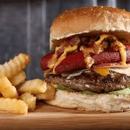 Combo Hamburguesa del Rey + Papas