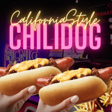 Combo DOS  Chilidogs 1/4 de libra y papas fritas