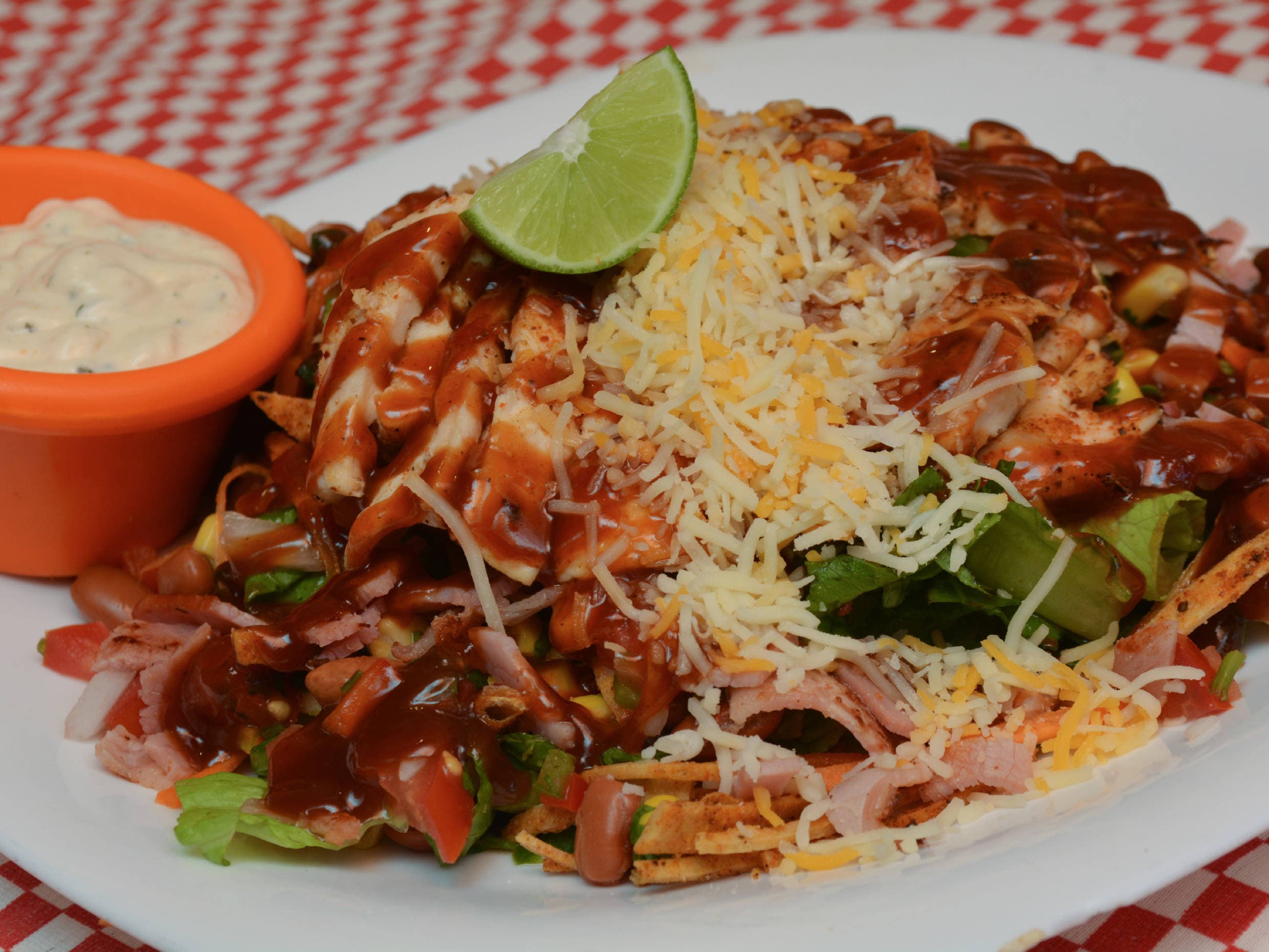 BBQ CKN Salad