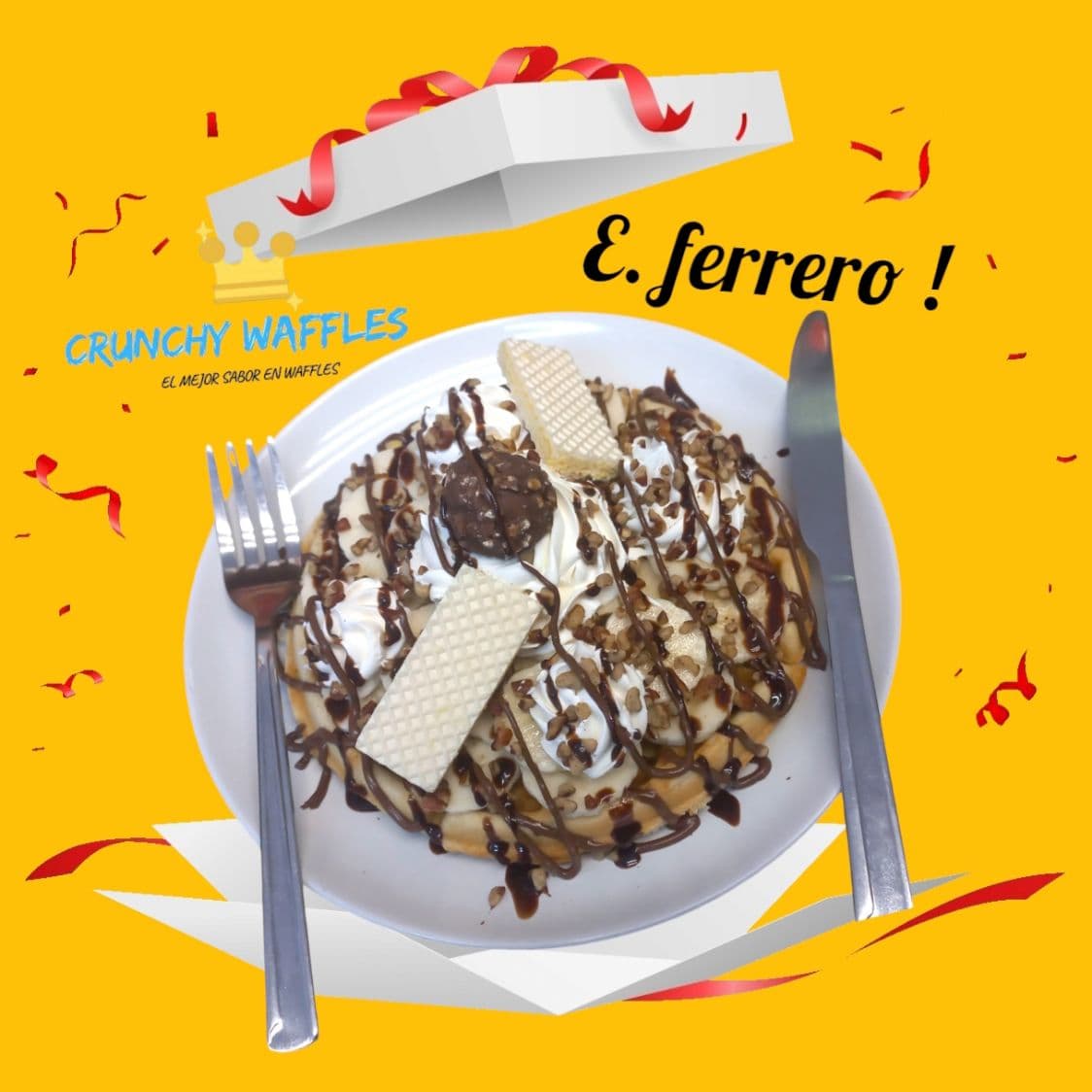 Waffle Especial FERRERO