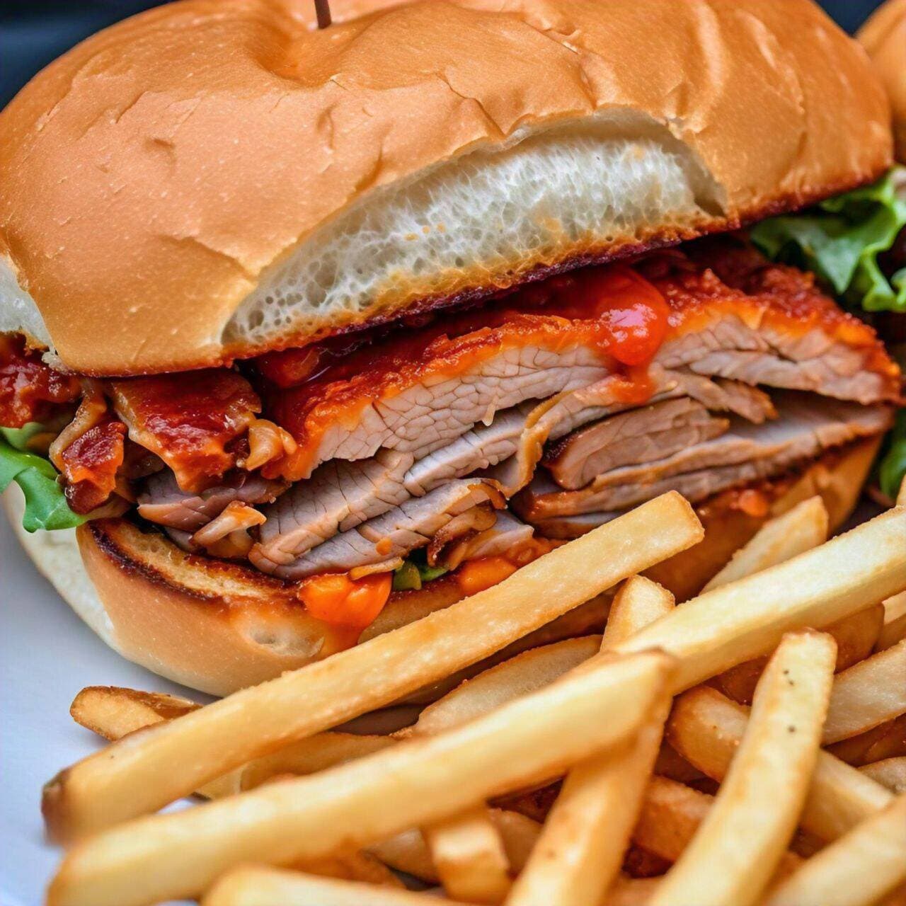 Torta Pastor al Carbón (c/Papas)