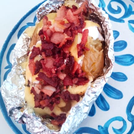 Papa Rellena De Tocino