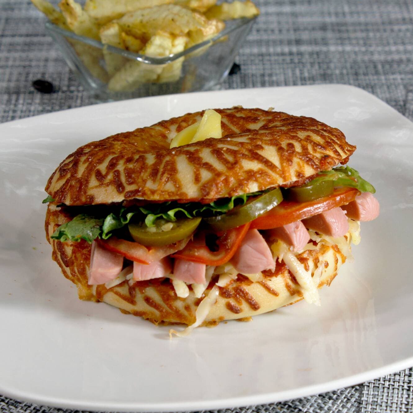 Bagel de Salchicha