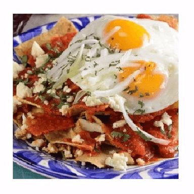 Chilaquiles con Huevo Estrellado