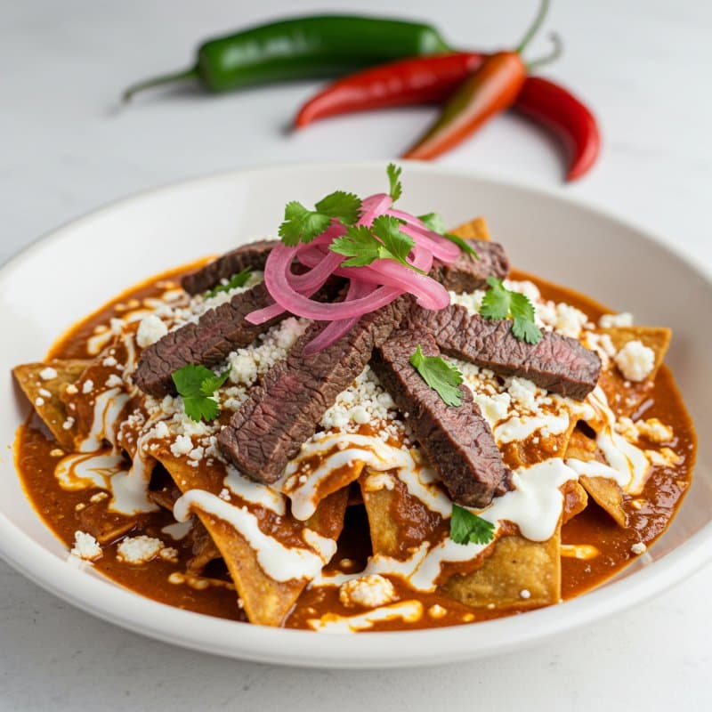 Chilaquiles Tatemados