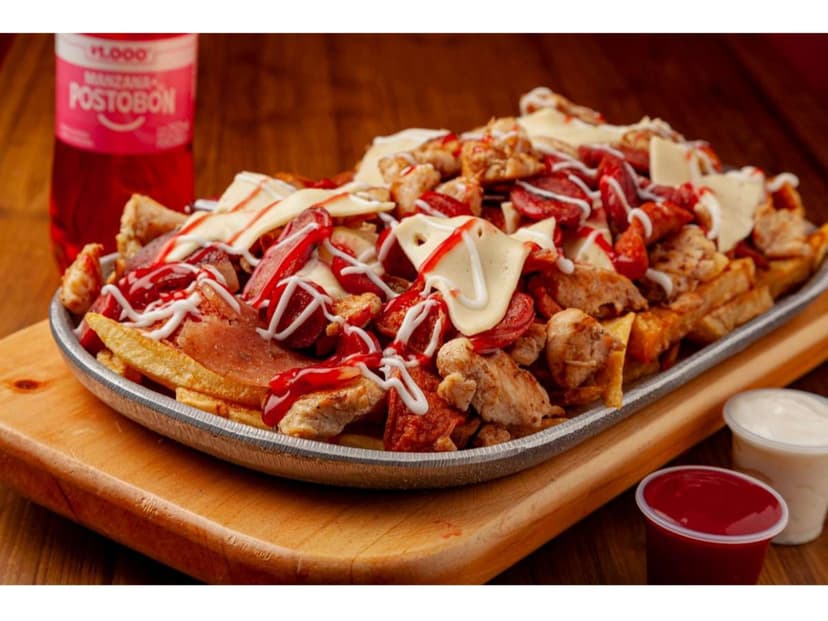 Salchipapas Saoko