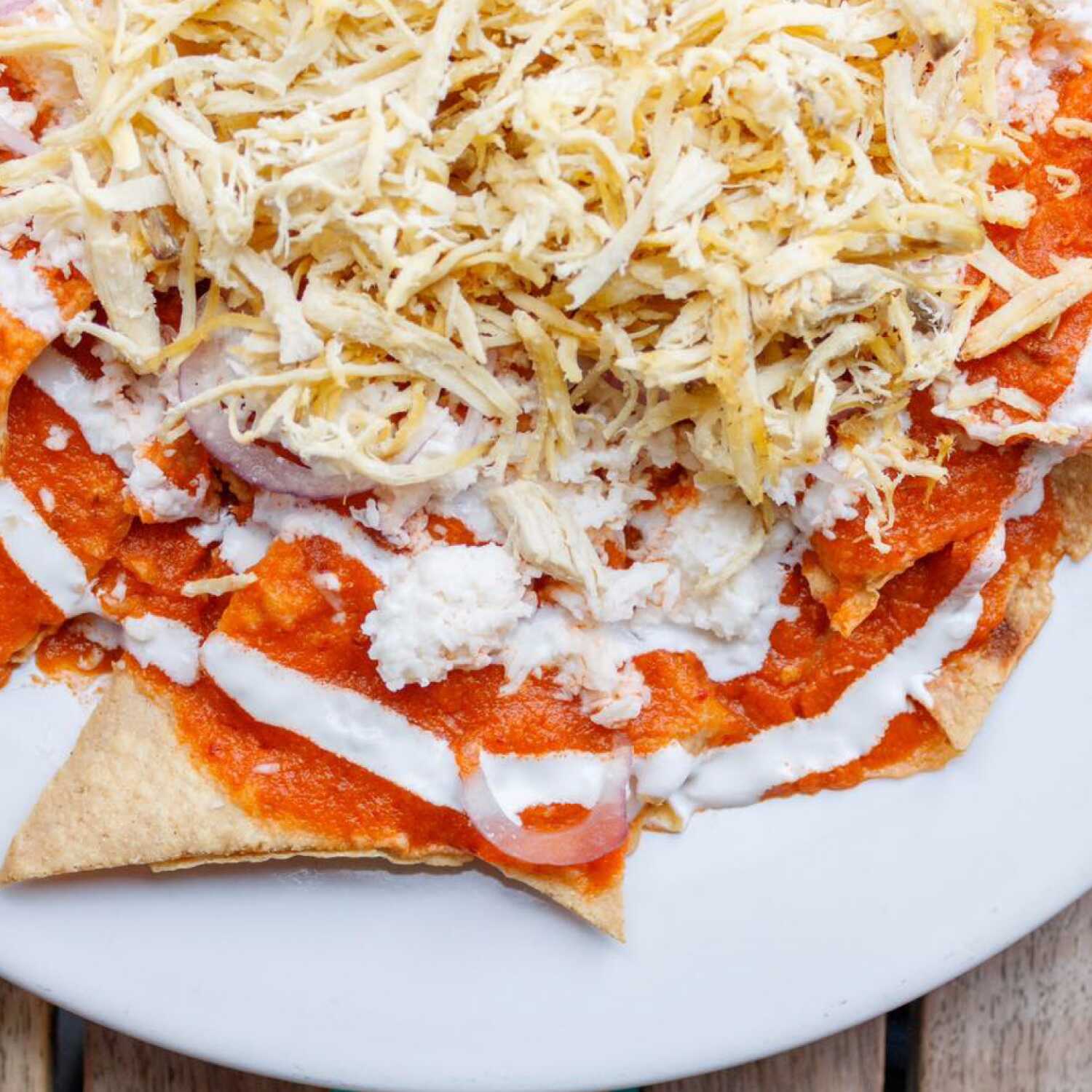 Chilaquiles con Pollo