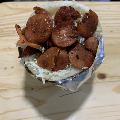 Arepa de chorizo