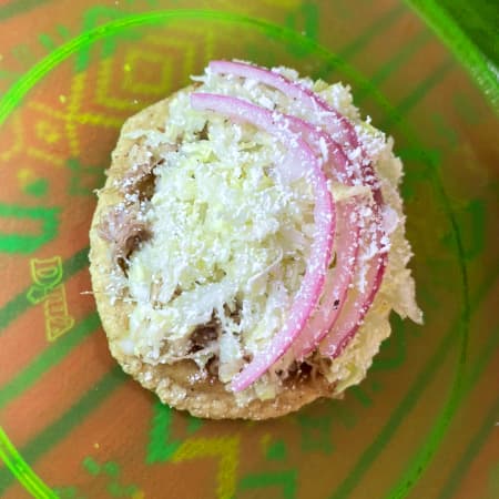 COMBO SOPESITOS  4 Sopes Tamaño Pequeño