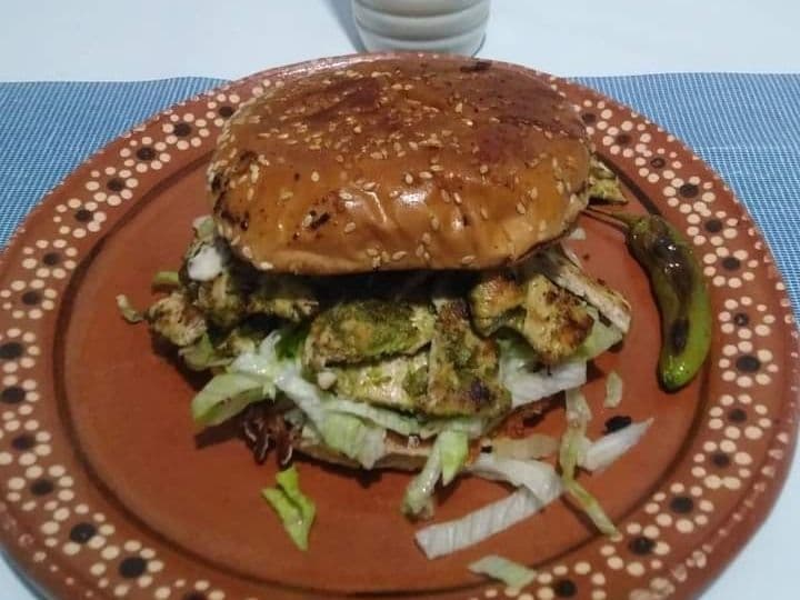 Hamburguesa de Pollo