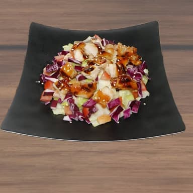 Ensalada De Pollo Y Camaron