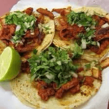 4 TACOS DE PASTOR