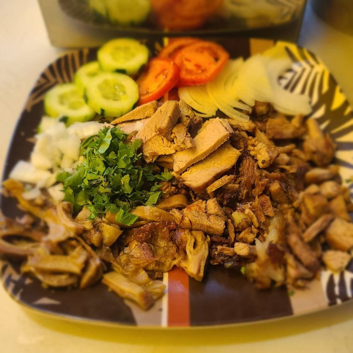 5 Tacos de Carnitas