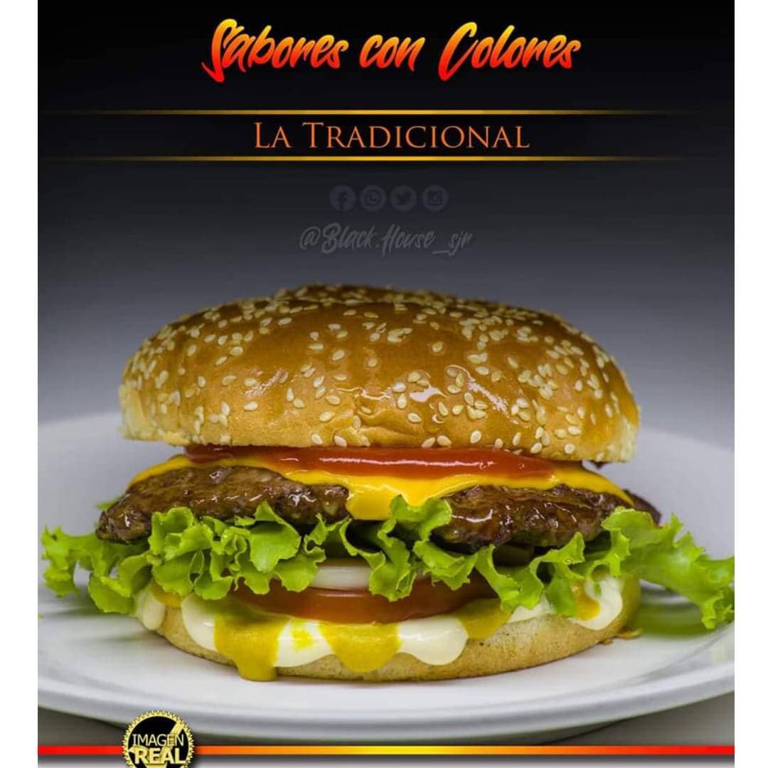 Hamburguesa Clasica con papas