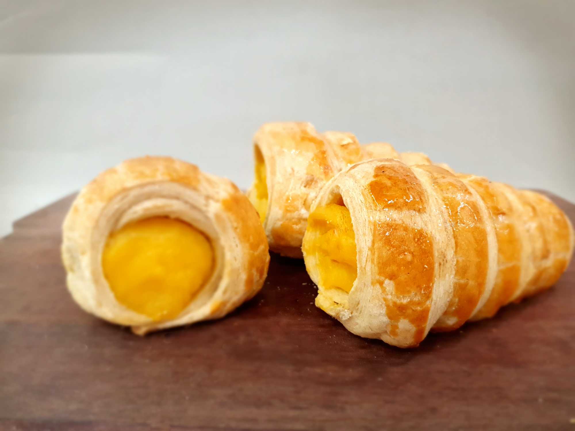 Barquillo de Crema Pastelera