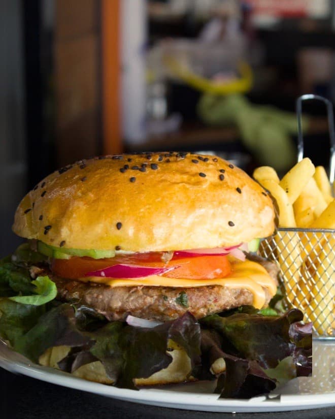 Hamburguesa de Res