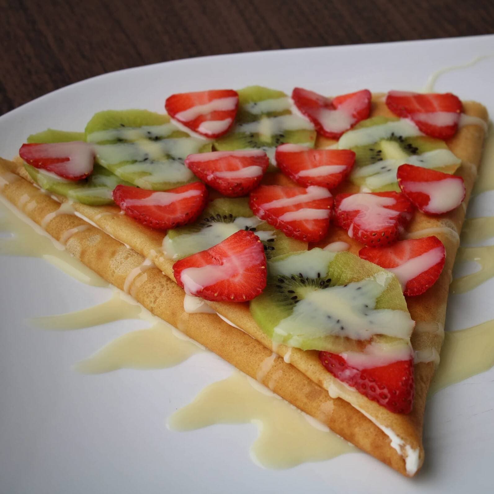 Crepa Fresa-Kiwi y Lechera