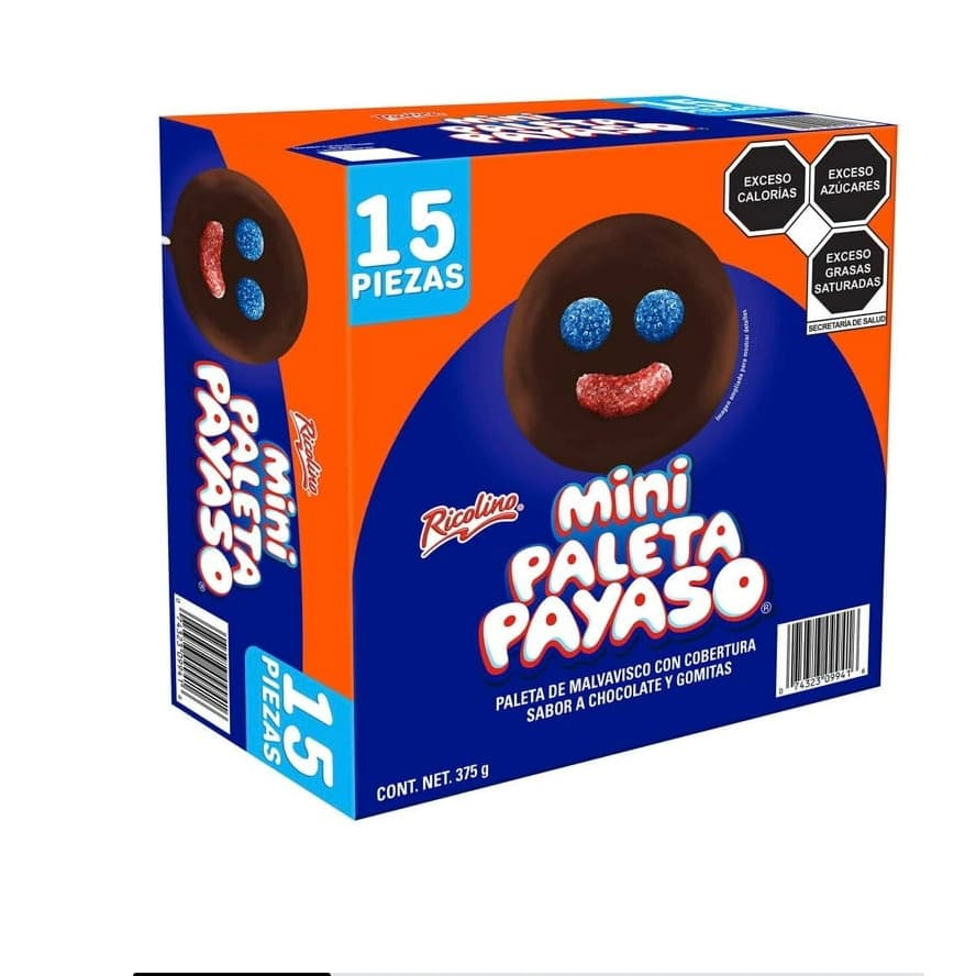 Paleta Payaso Mini de 15pz