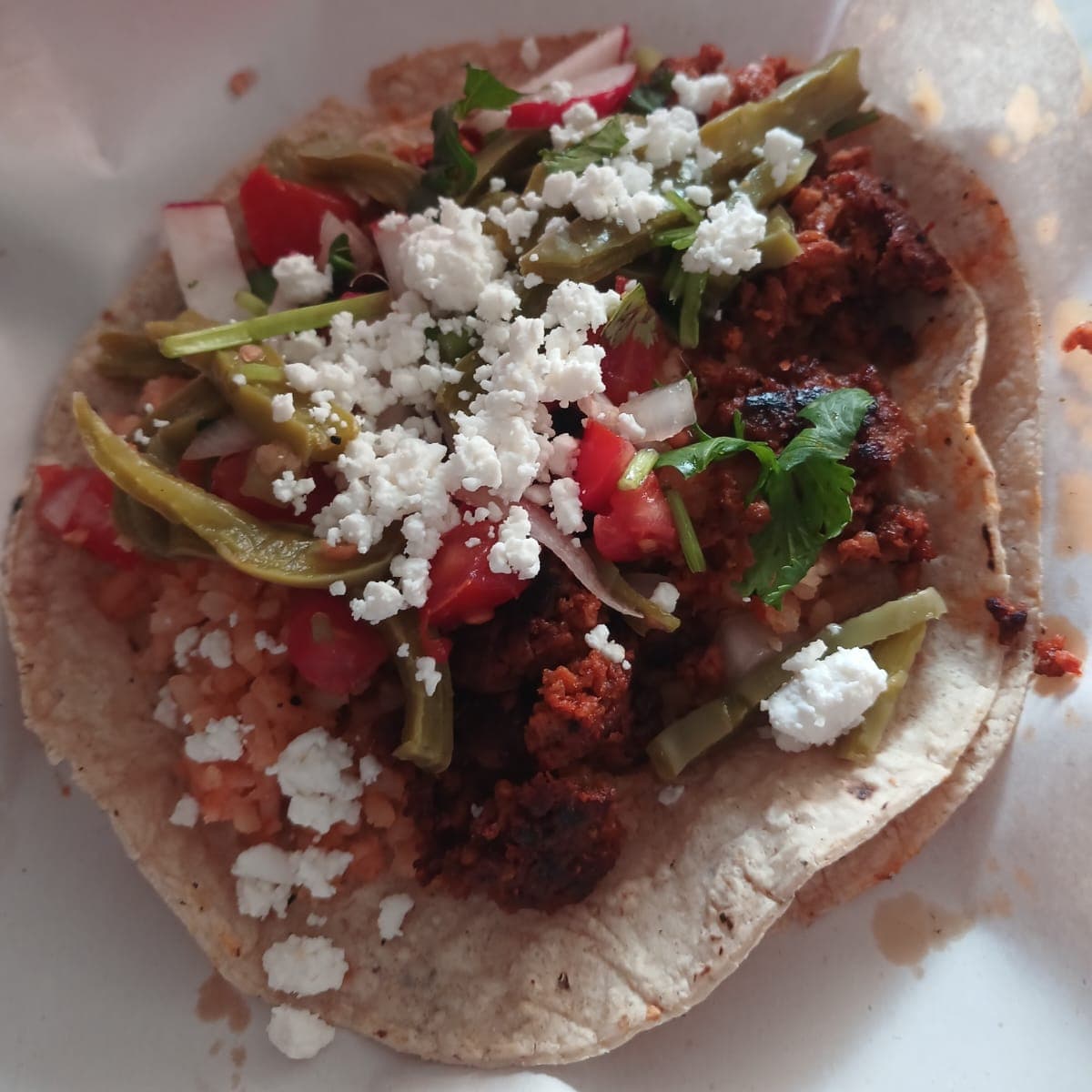 Taco Guisado/ Longaniza