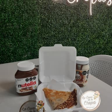 Crepa Nutella y Philadelphia