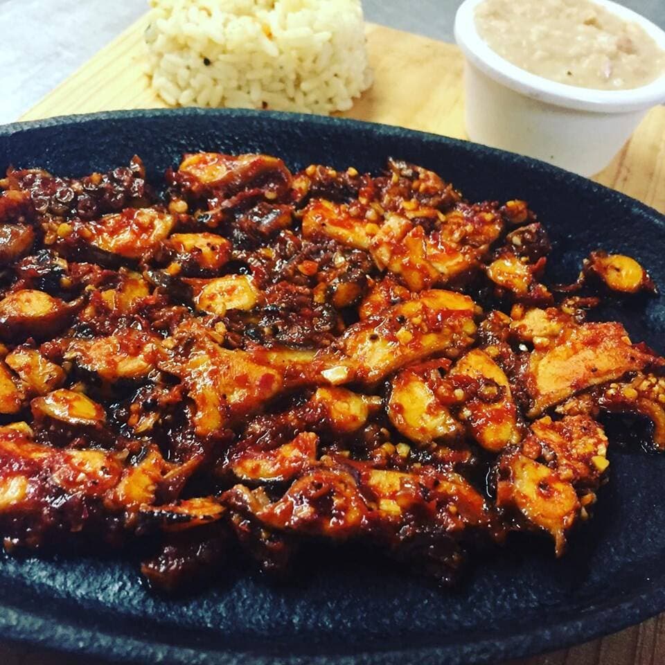 Pulpo ajillo