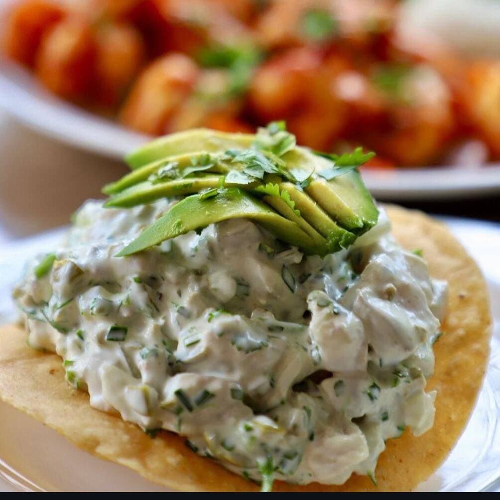 Tostada de Ceviche a la Frontera