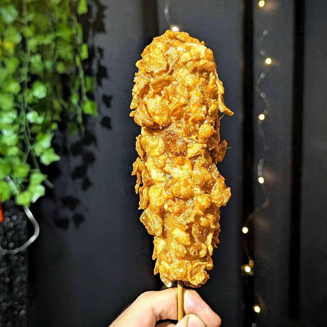 Banderilla Crunch con Queso