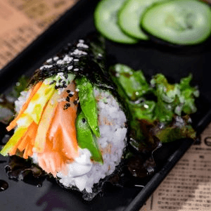 Temaki de Salmón