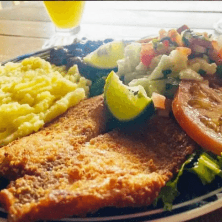 Casado con Bistec Encebollado