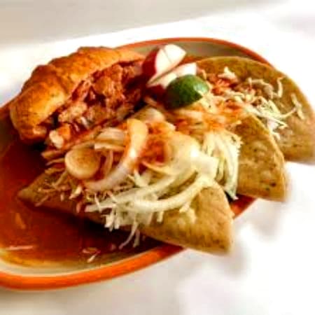Taco Dorado con Carne