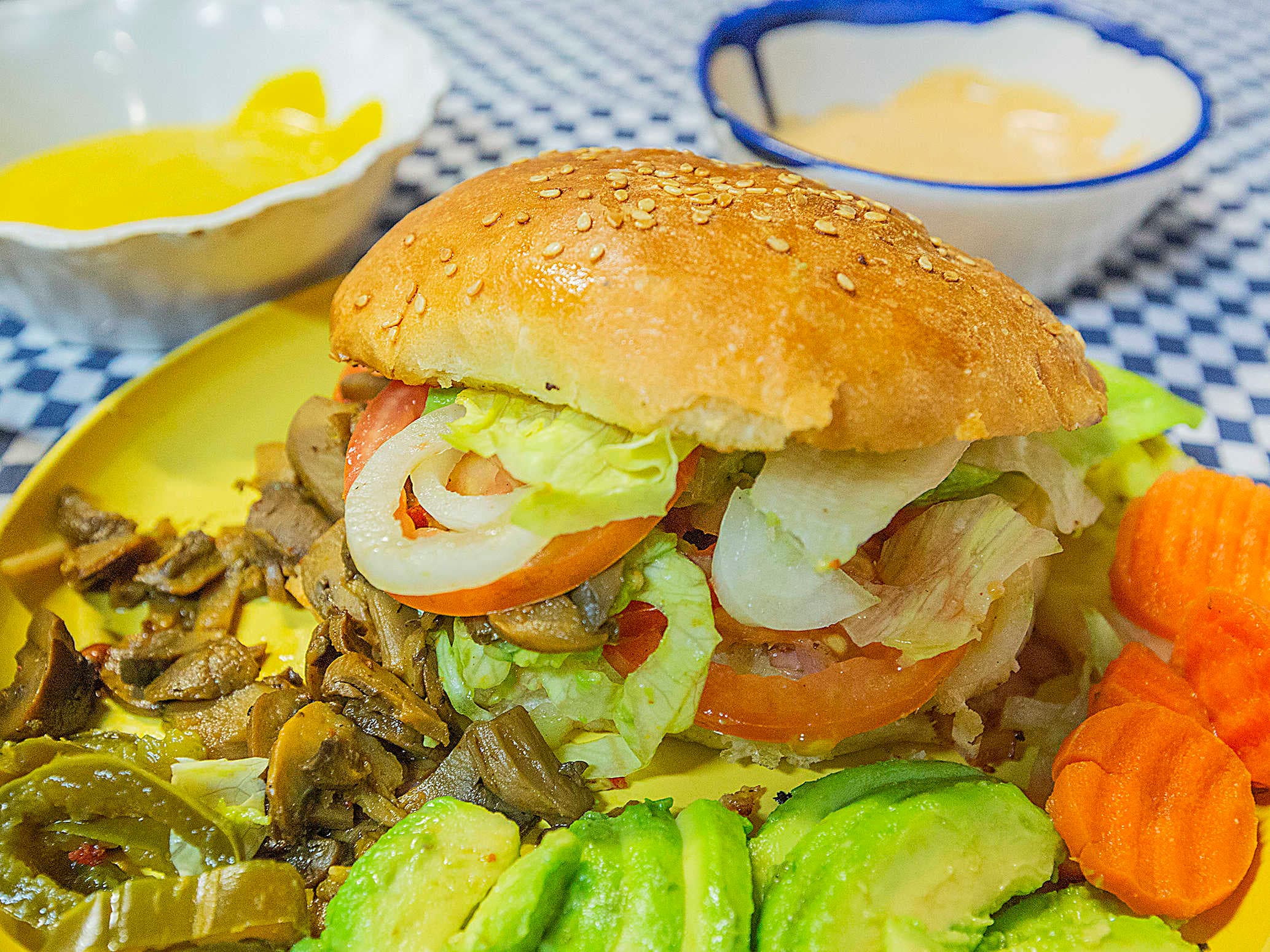 Hamburguesa Vegetariana