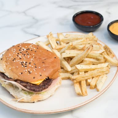 Hamburguesa sencilla
