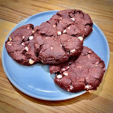 Galleta de red velvet