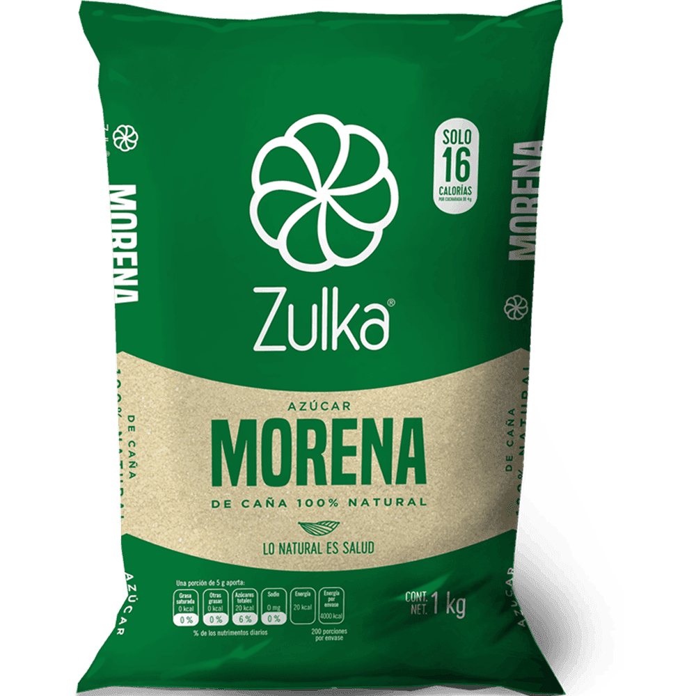 Azucar Morena Zulka 1 kg bolsa